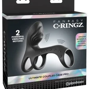 Fantasy C-Ringz Ultimate Couples Cage Pro Black Fantasy C-Ringz Ultimate Couples Cage Pro Black – Bild 1