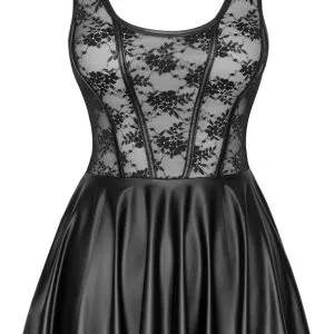 Cottelli COSTUMES Träger-Minikleid, Größe: XS, Farbe: Schwarz Cottelli COSTUMES Träger-Minikleid, Größe: XS, Farbe: Schwarz – Bild 5