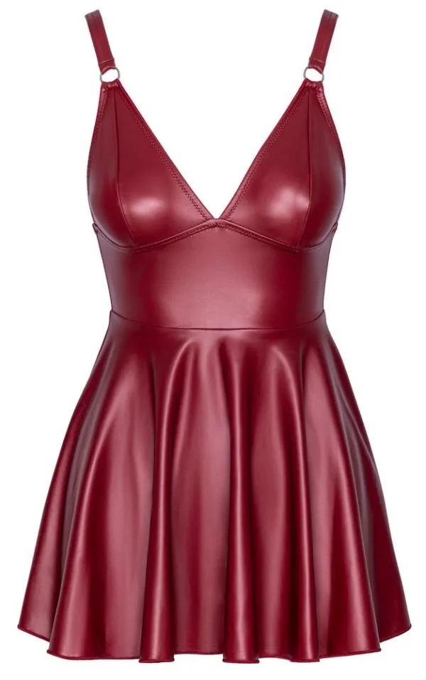Cottelli PARTY Träger-Minikleid Rot Mattlook Cottelli PARTY Träger-Minikleid Rot Mattlook