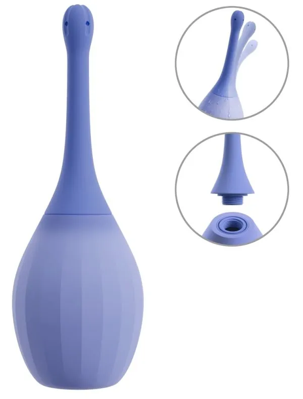 You2Toys Anal Douche Bendable in lila, Silikon, 24 cm