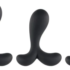 ANOS Prostata Plug Trainingsset - 3er Set, Schwarz ANOS Prostata Plug Trainingsset - 3er Set, Schwarz – Bild 2