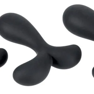 ANOS Prostata Plug Trainingsset - 3er Set, Schwarz ANOS Prostata Plug Trainingsset - 3er Set, Schwarz – Bild 3