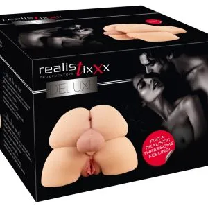 Realistixxx Deluxe Doppeltorso in Hautfarben, Double Torso für intensive Dreier-Feelings Realistixxx Deluxe Doppeltorso in Hautfarben, Double Torso für intensive Dreier-Feelings – Bild 1