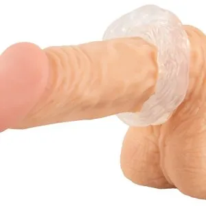beau coeur PARINOR Silicone Cock & Ball Ring - Transparent, dehnbar, rutschfest beau coeur PARINOR Silicone Cock & Ball Ring - Transparent, dehnbar, rutschfest – Bild 4