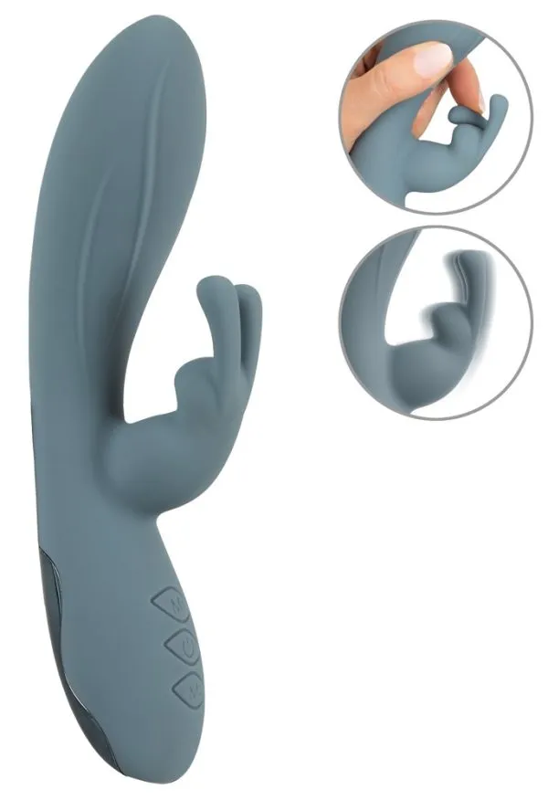 beau coeur Vibrator Velina Rabbit Vibra blau