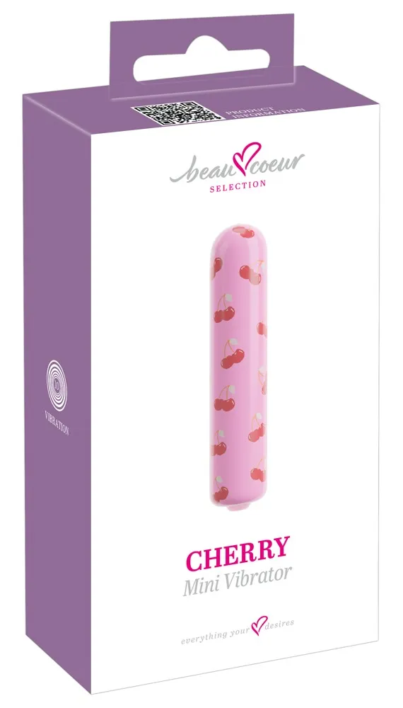 beau coeur Cherry Mini Vibrato - Rosa