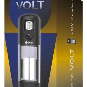 SVibe IKON VOLT Masturbator - Handmassage mit Vibration, Wärme - 27 cm - Schwarz SVibe IKON VOLT Masturbator - Handmassage mit Vibration, Wärme - 27 cm - Schwarz – Bild 1