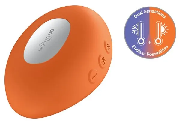 We-Vibe Temp - Auflegevibrator mit Intensiv-Vibrationen und Temperaturkick