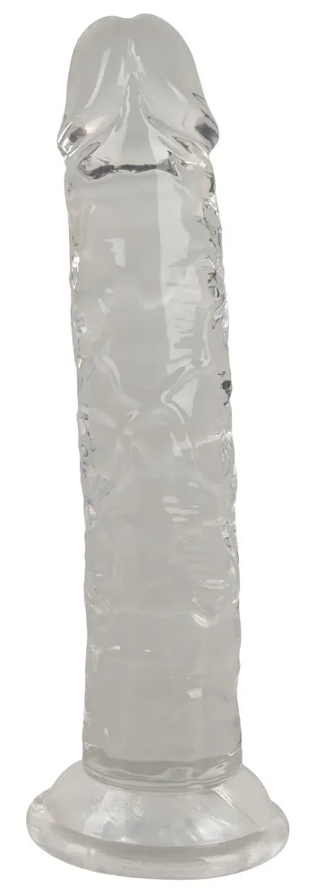 FlexiFun Transparenter Saugfuß-Dildo 15cm FlexiFun Transparenter Saugfuß-Dildo 15cm
