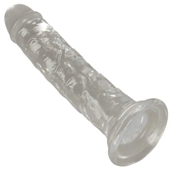 FlexiFun Transparenter Saugfuß-Dildo 15cm FlexiFun Transparenter Saugfuß-Dildo 15cm