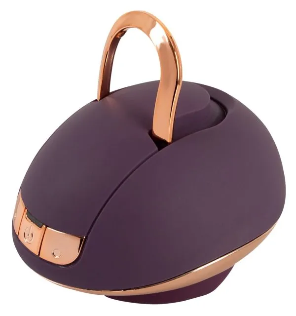 Belou Rotating Vulva Massager - Premium Auflegevibrator mit Vibration und Massage - Rot